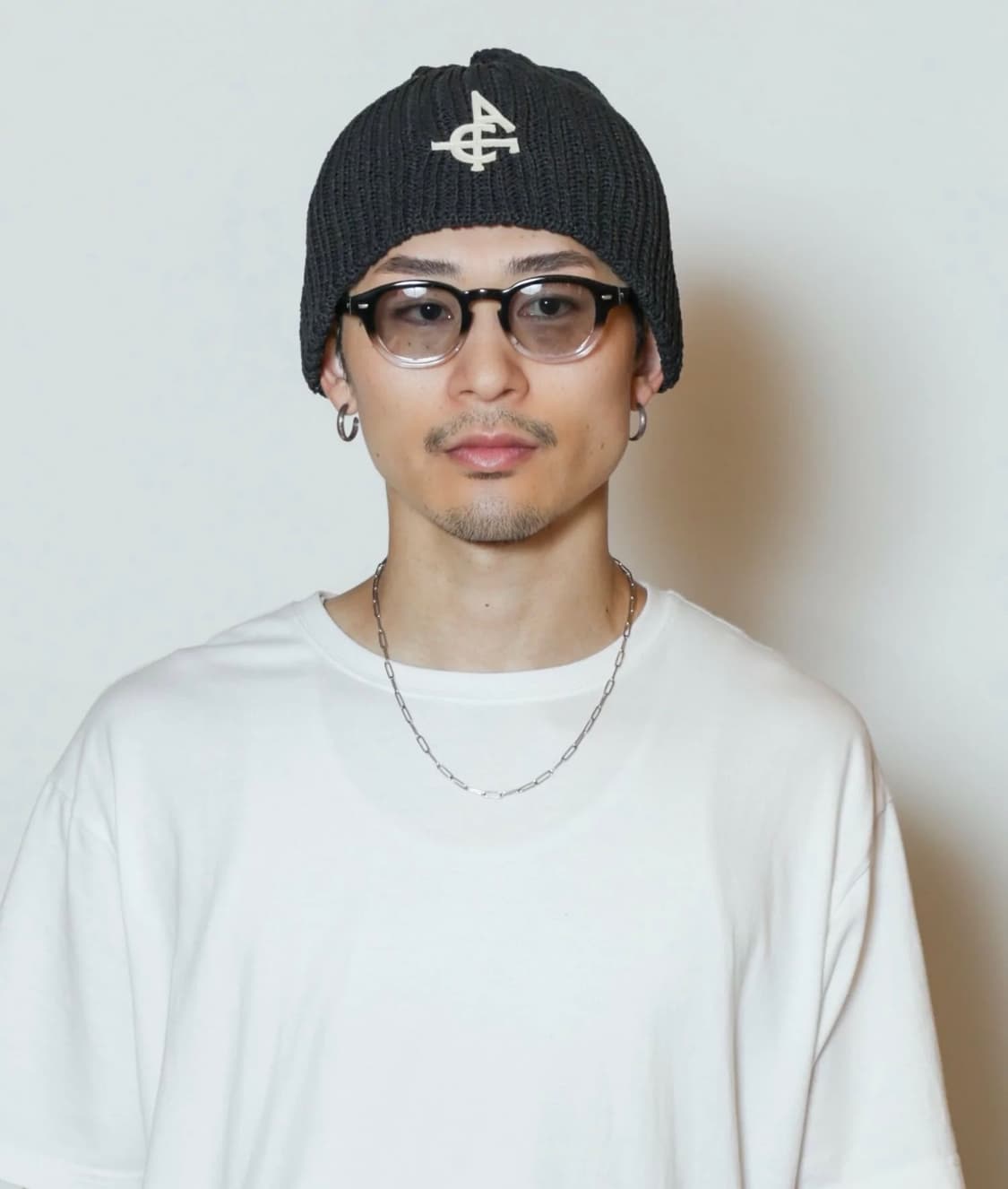 카시라 니트 모자 브라운 상품이미지3