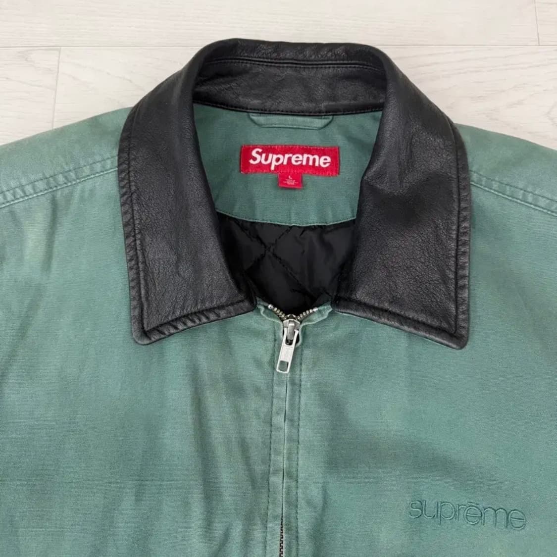 23FW 슈프림 레더 칼라 유틸리티 자켓 상품이미지5