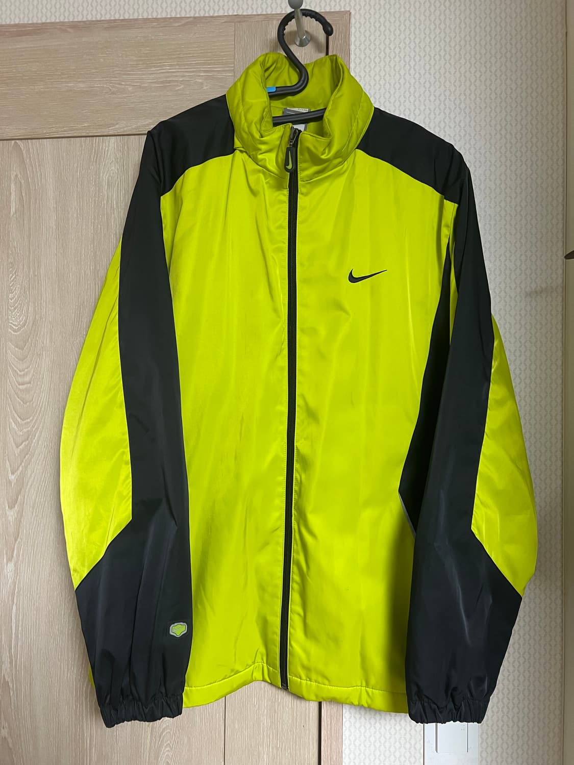 00s 나이키 네온 형광 바람막이 윈드브레이커 올드스쿨 빈티지 상품이미지1