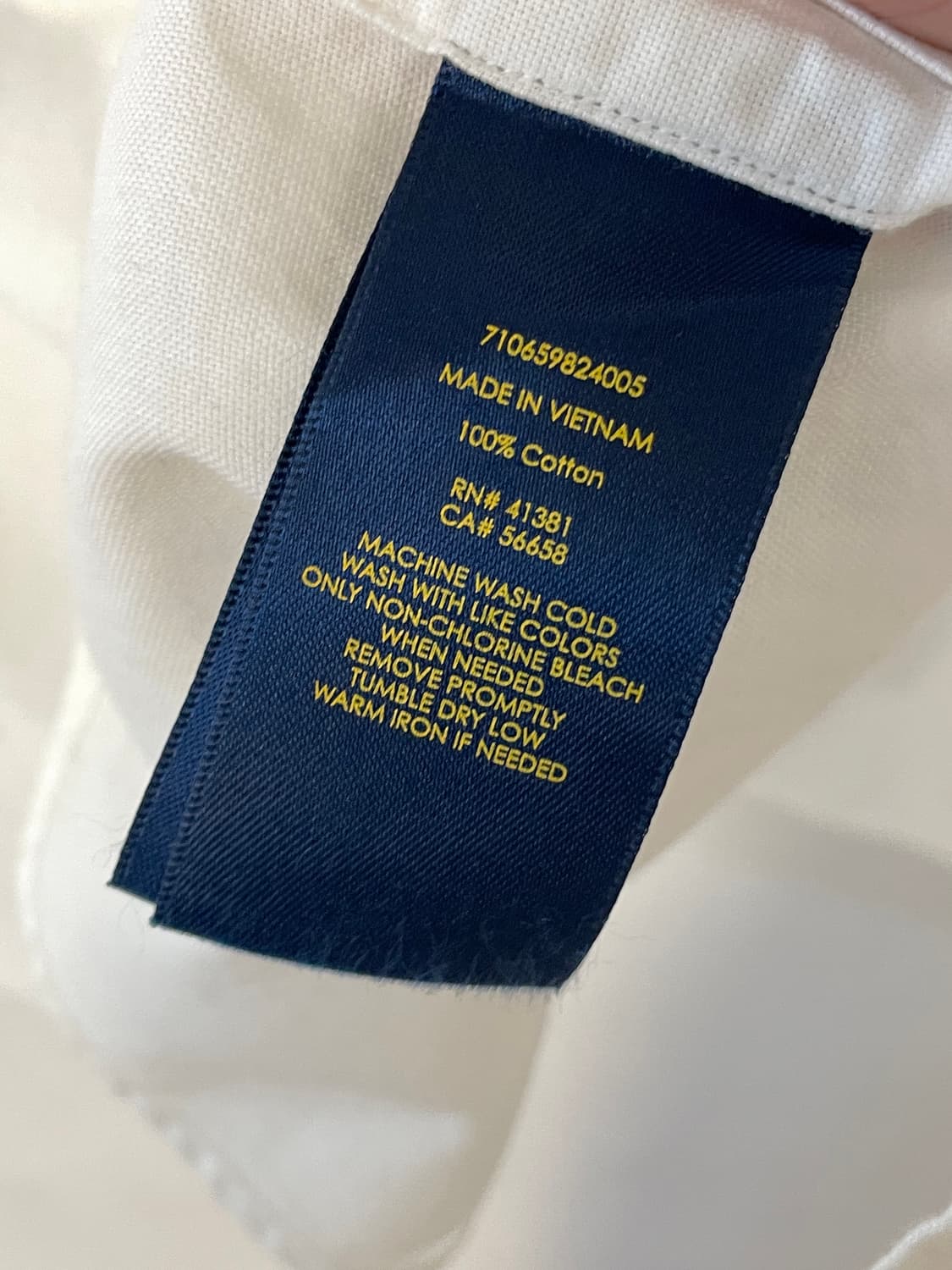 폴로 샴브레이 옥스포드 반팔 셔츠  상품이미지7