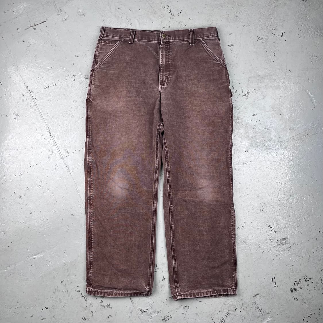 빈티지 칼하트 싱글니 카펜터 팬츠 B11DKB 상품이미지2