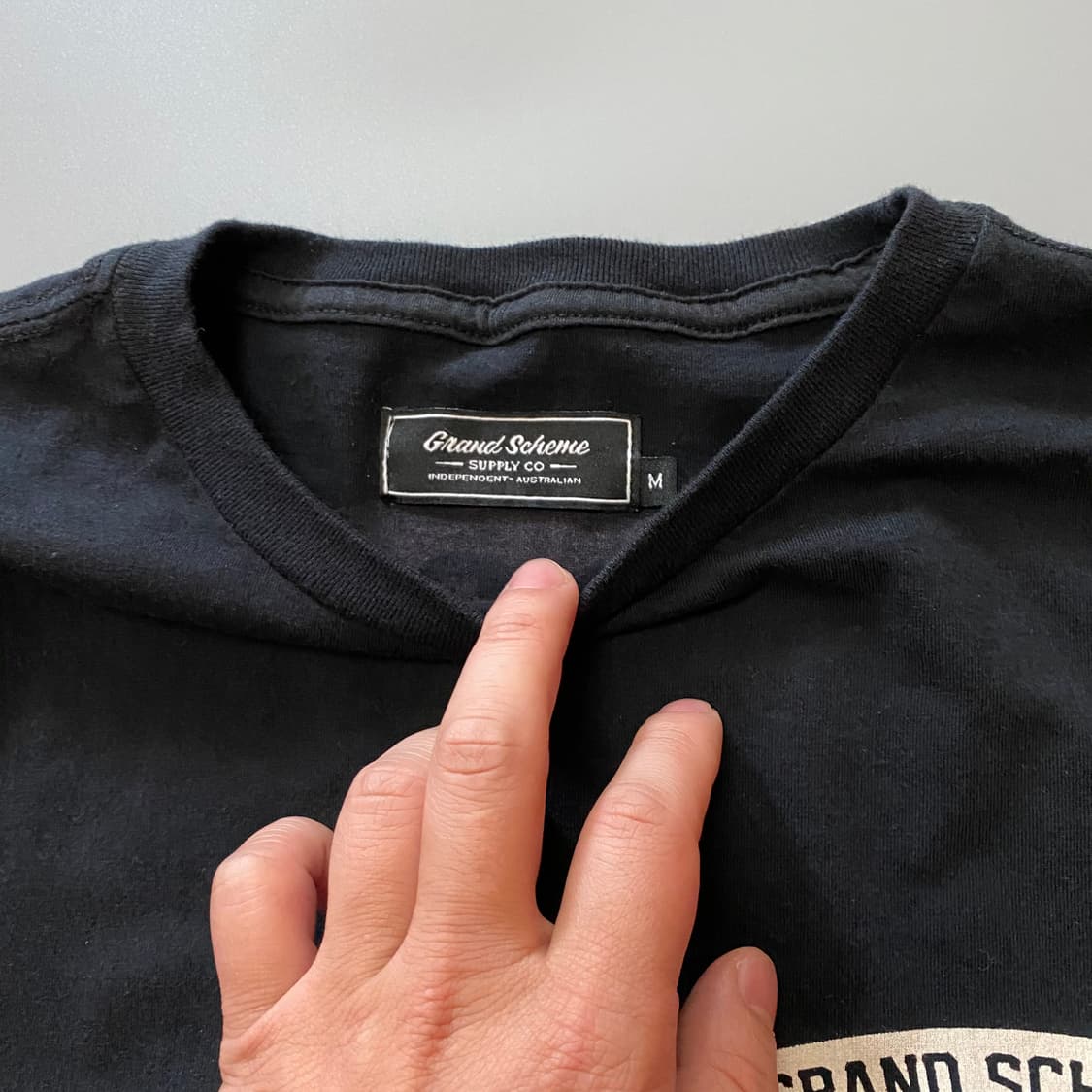(M)GRAND SCHEME 그랜드스크림 반팔티셔츠 상품이미지5