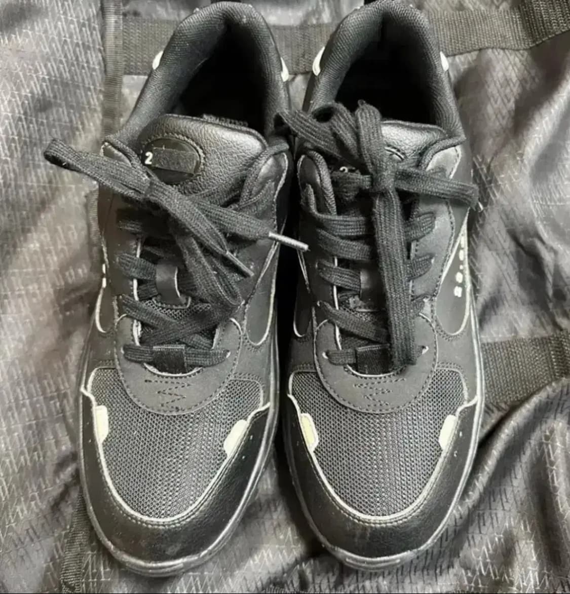 23.65 블랙 스니커즈 운동화 280 상품이미지2