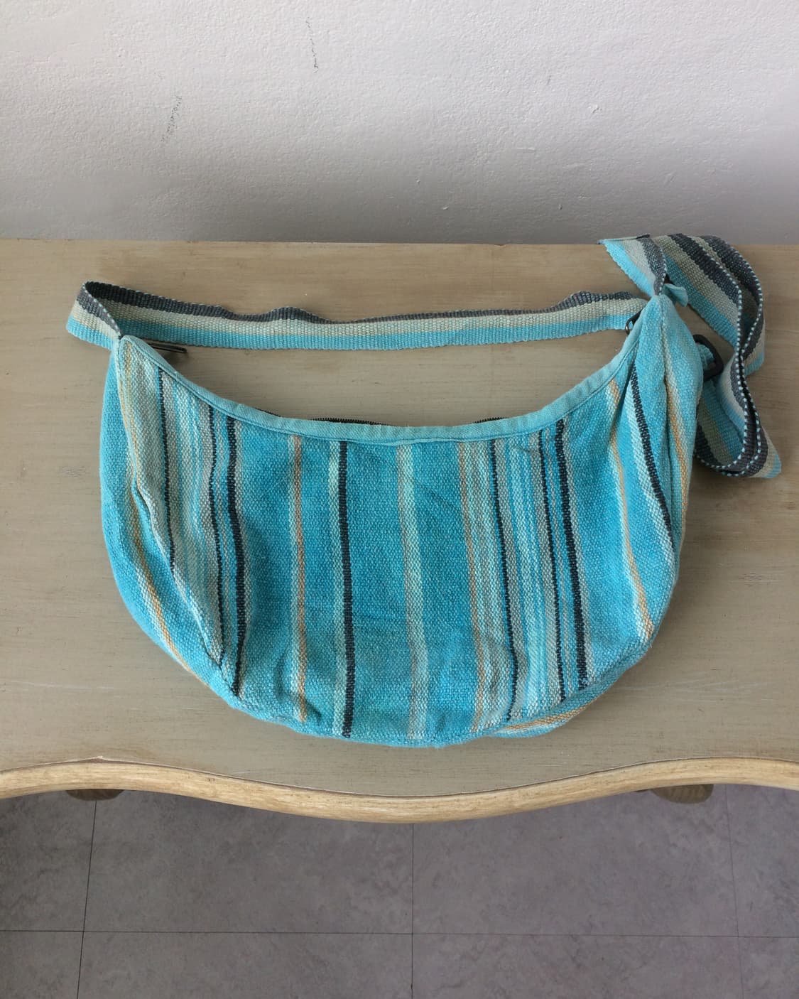 stripe pattern cross bag 상품이미지2