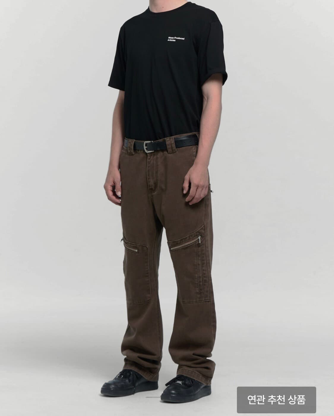 플라스틱프로덕트 MPa 리빌드 포켓 팬츠(brown) M 상품이미지1