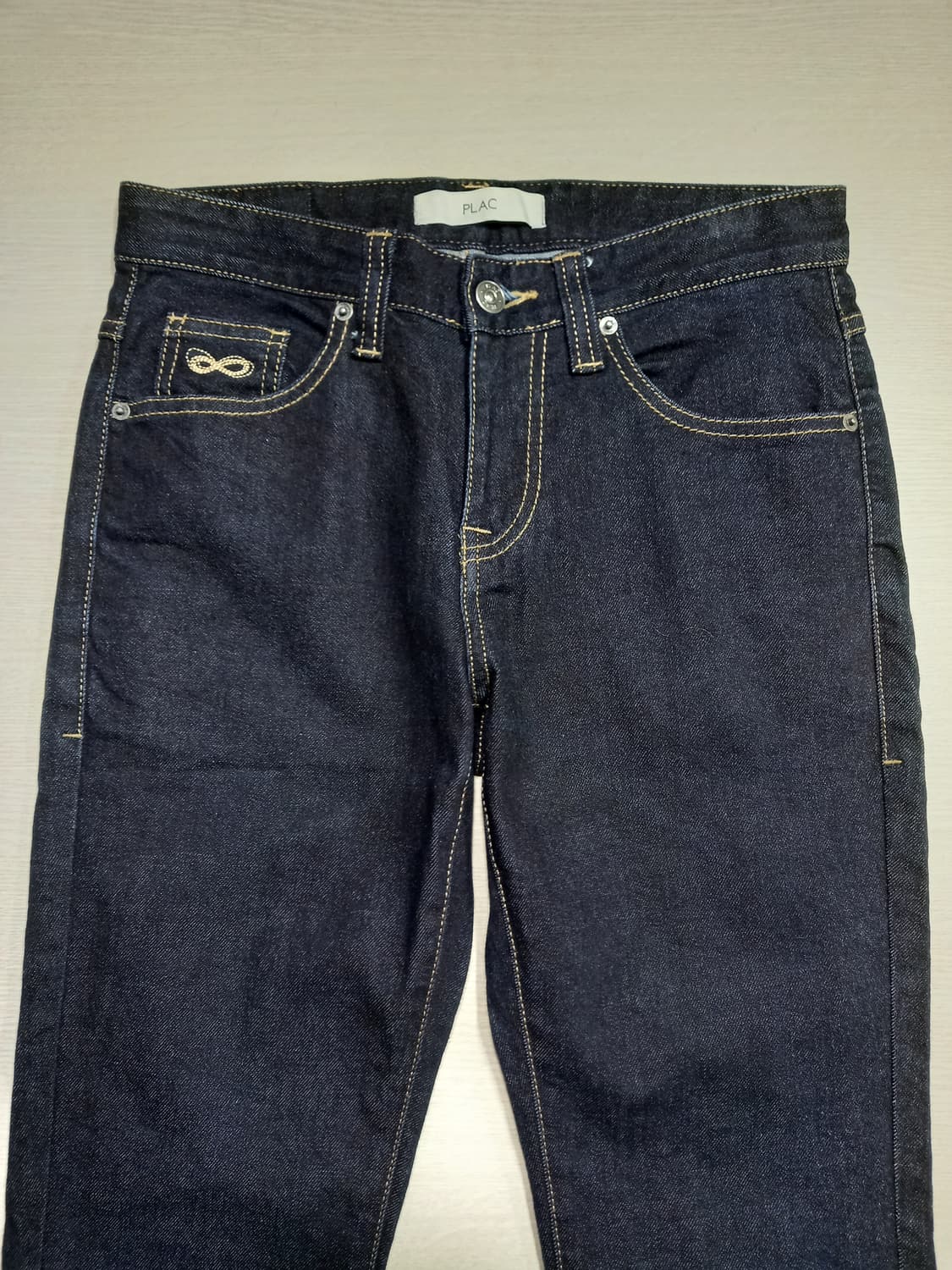 28 PLAC Milan 스판 슬림일자진 진청 28-903 상품이미지3