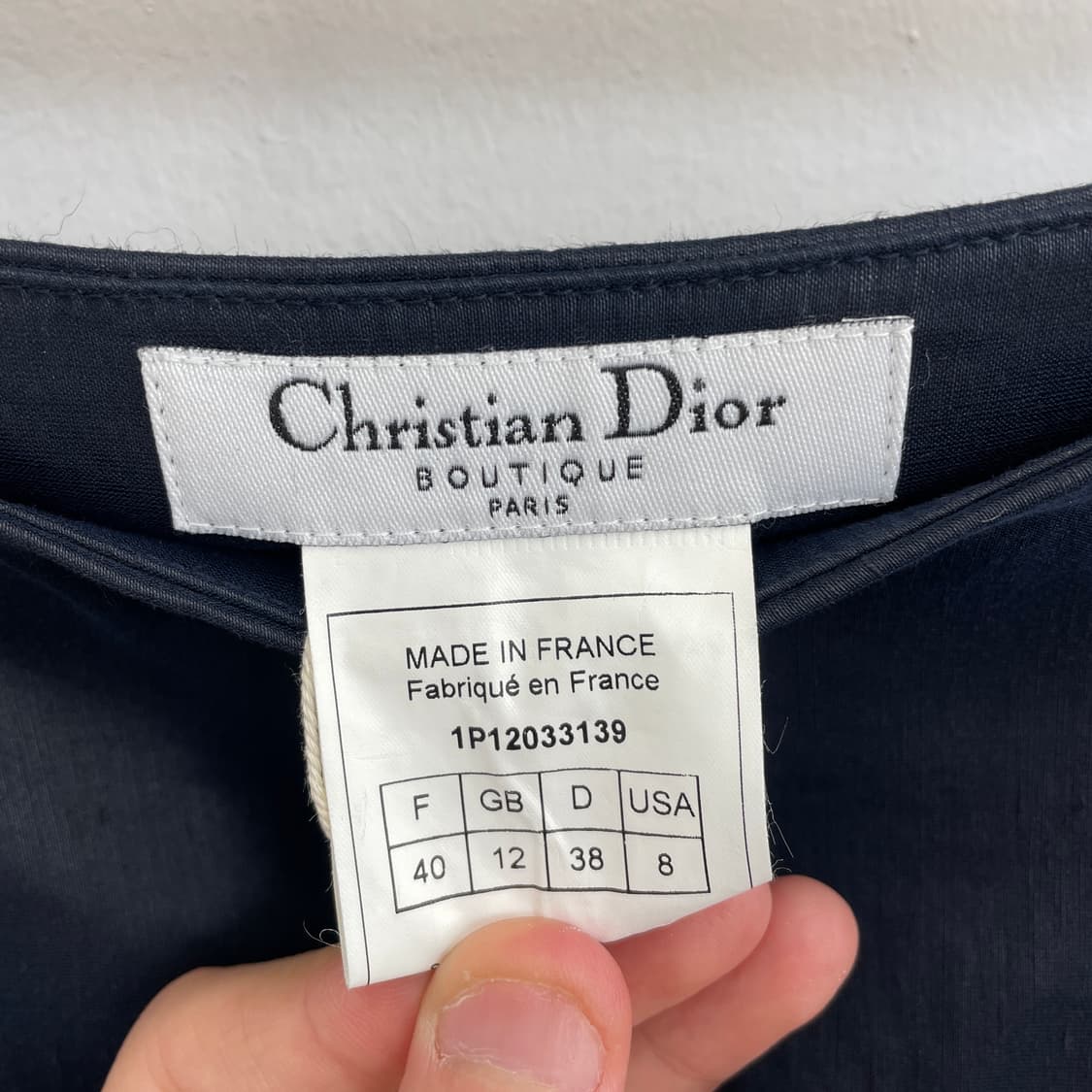 디올 사이드 슬릭 정장 스커트 상품이미지7