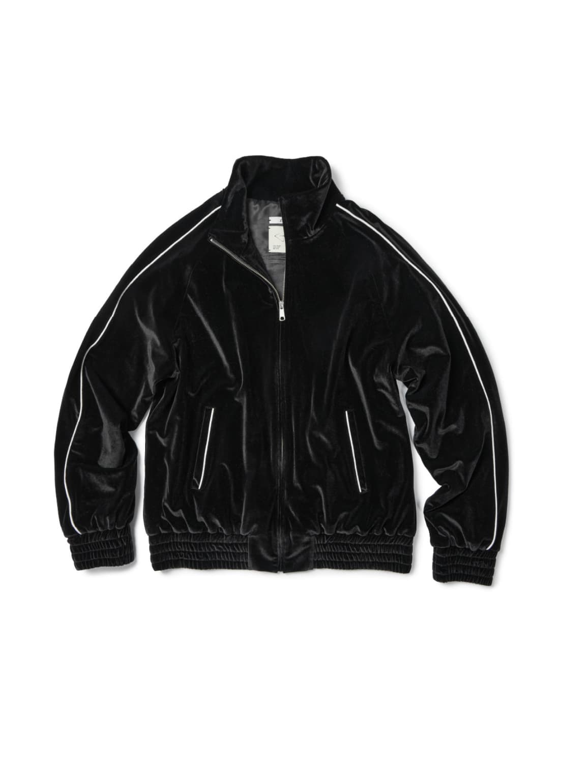 etce velvet track jacket (black) m사이즈 상품이미지1