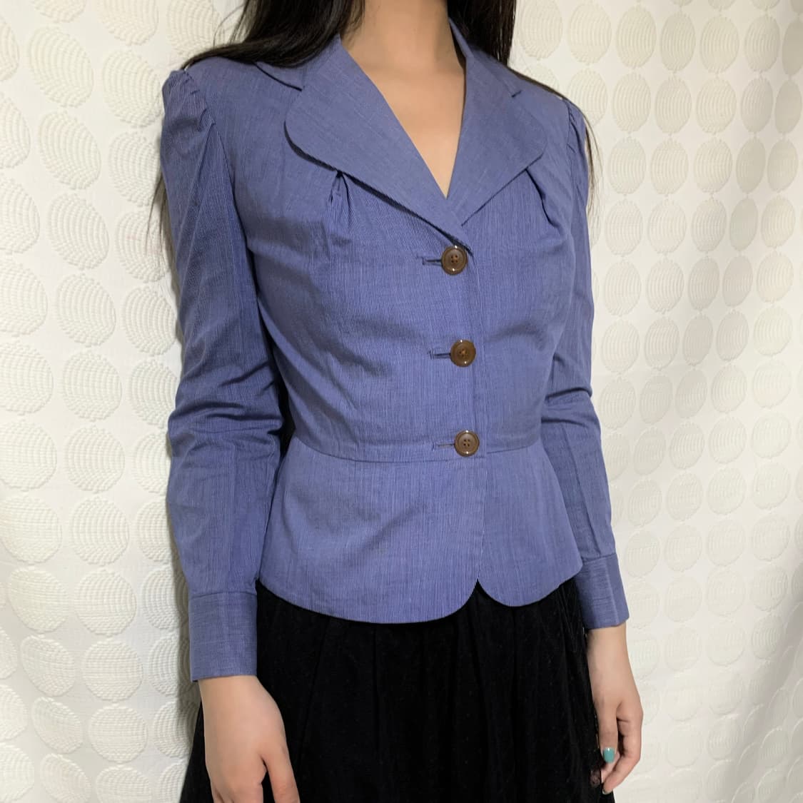 비비안 웨스트우드 블루 면 자켓 상품이미지2