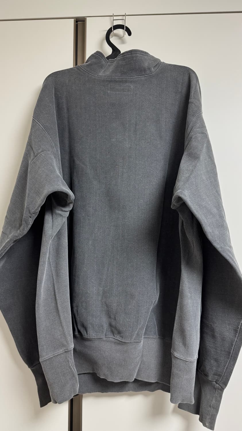 [L] 디스이즈네버댓 피그먼트 다잉 오버핏 맨투맨 상품이미지2