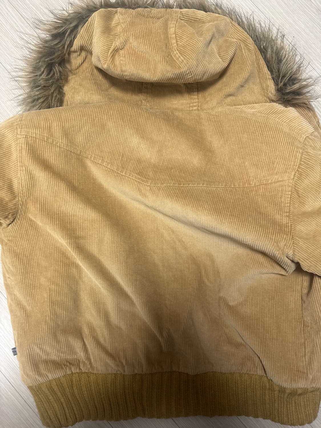 빈티지 퍼 후드 자켓 상품이미지5