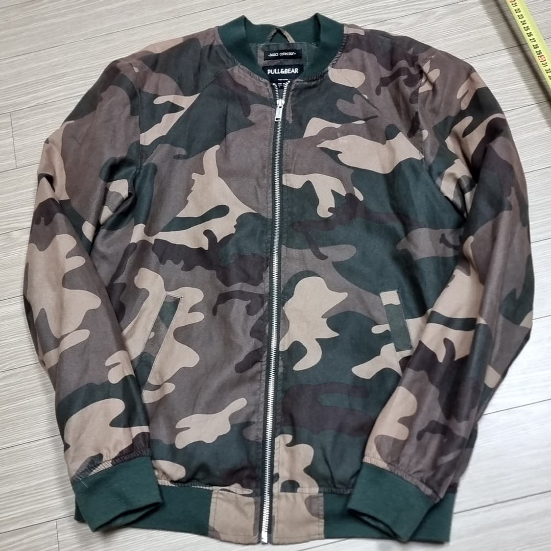 풀앤베어 카모플라쥬 봄버 ma-1자켓(L) 상품이미지1