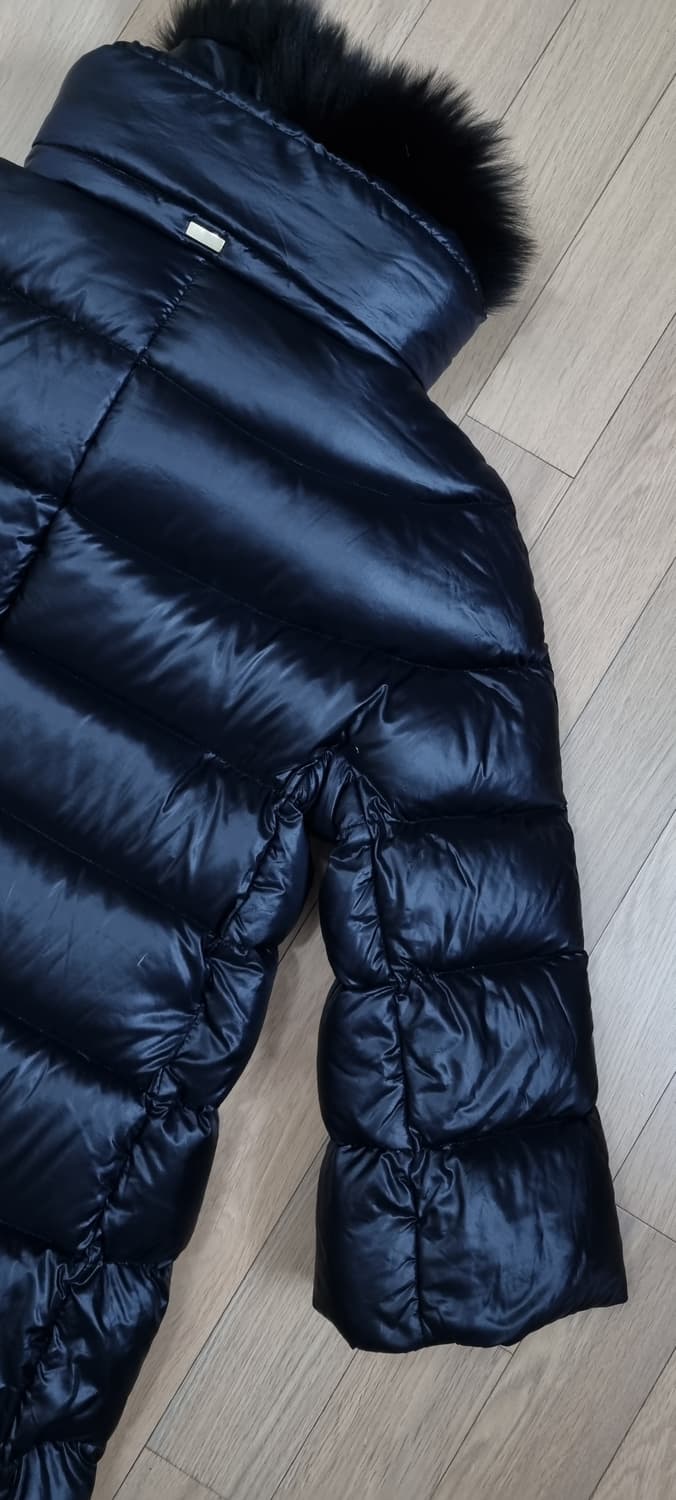 에르노  폭스퍼 구스 다운 7부 패딩 코트 40size _ 여성 상품이미지8
