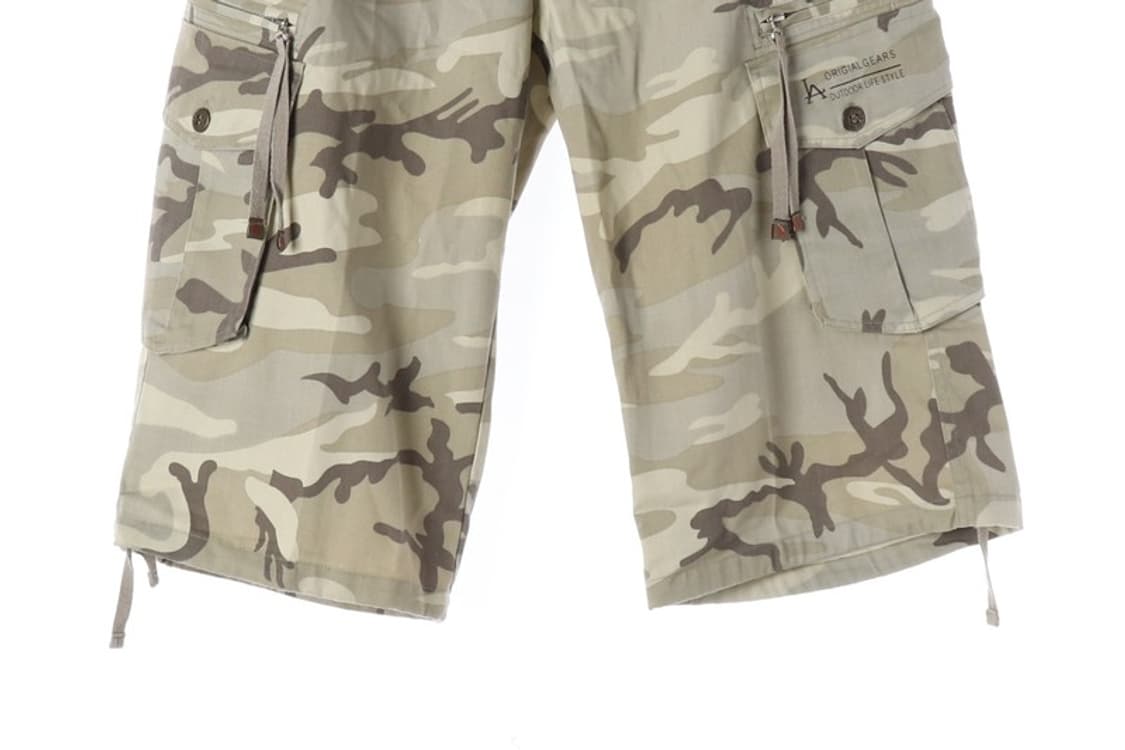 LA ORIGINAL GEARS 데저트 카모 7부 카고 팬츠 XL 상품이미지4