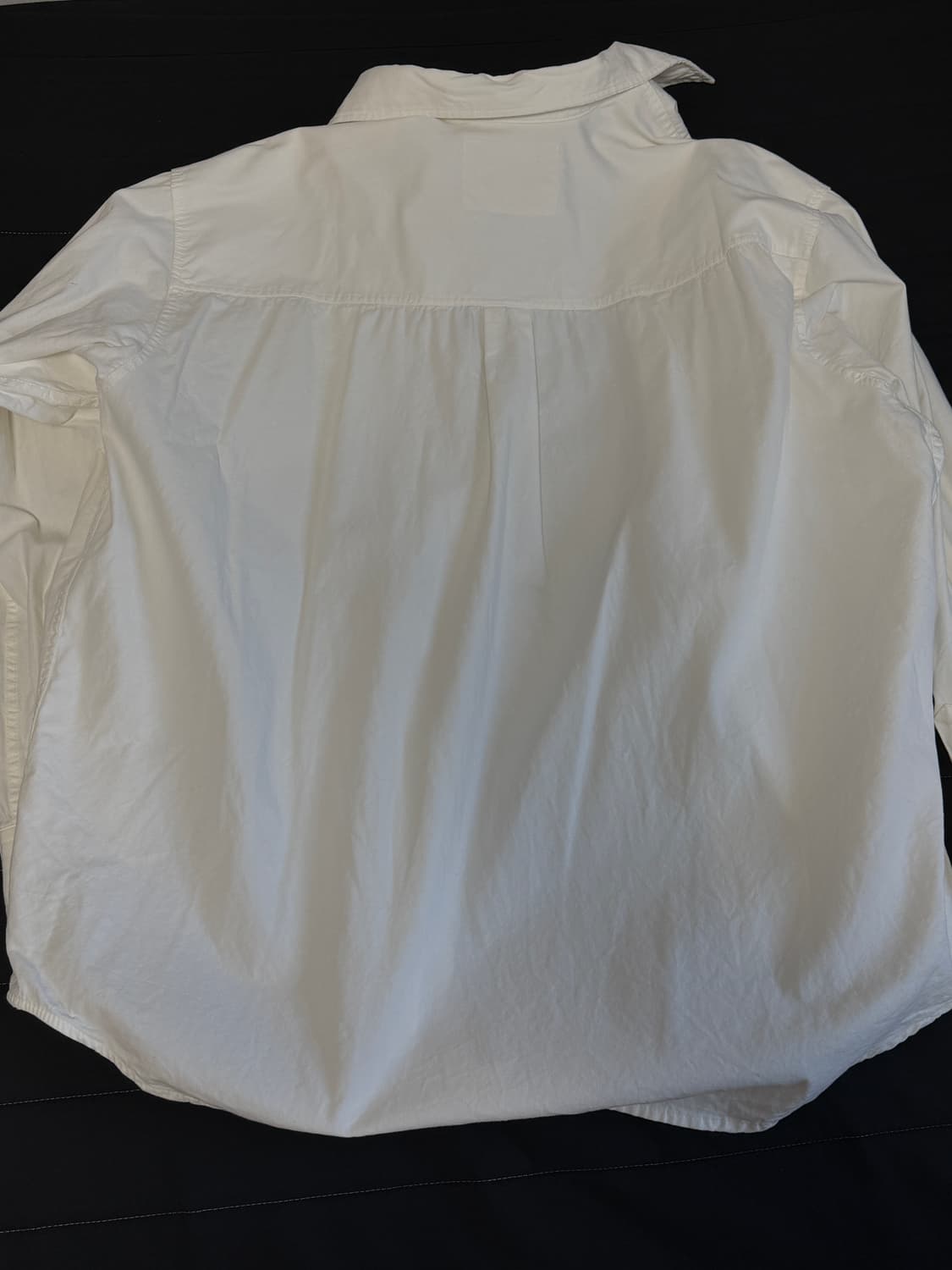 공백 워시드 옥스포드 셔츠 L 상품이미지3