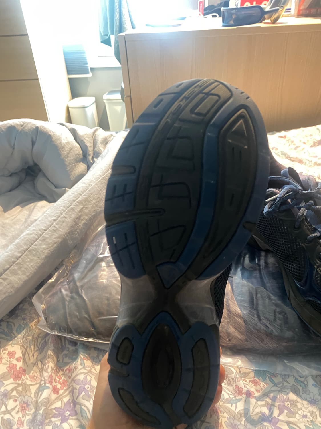 아식스 UB4-S 젤 1130 그라파이트 그레이 275 급처 상품이미지5