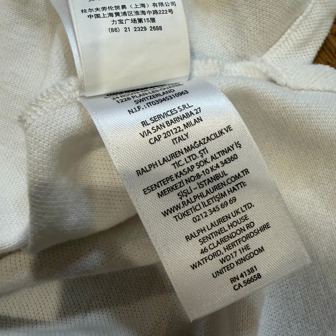 폴로 랄프로렌 폴로베어 자수 카라 반팔 티셔츠 상품이미지6