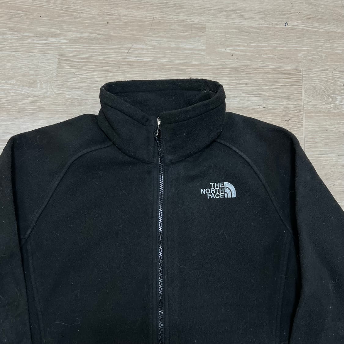 노스페이스 하프돔 로고 후리스 플리스 집업자켓 [블랙] L/100 상품이미지2