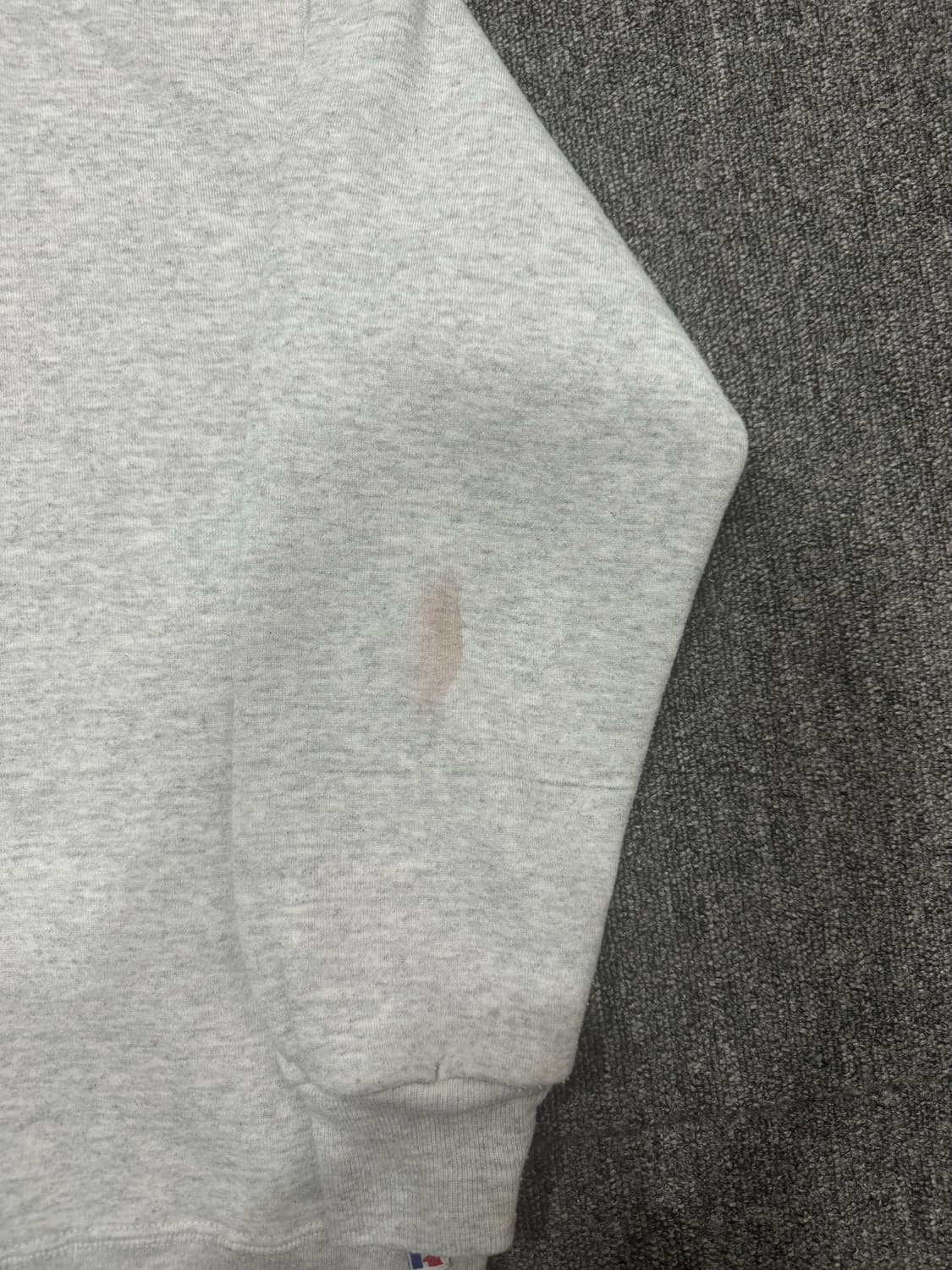 90s USA 빈티지 러셀 멜란지 그레이 스웻 XL 상품이미지4