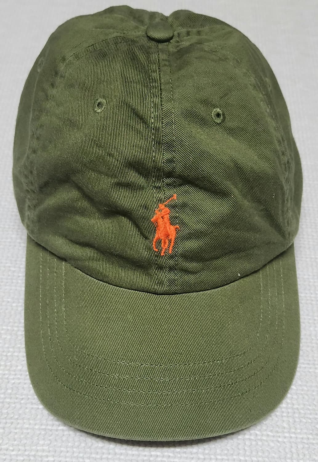 Polo 카키색 자수로코 볼캡(free) 상품이미지2