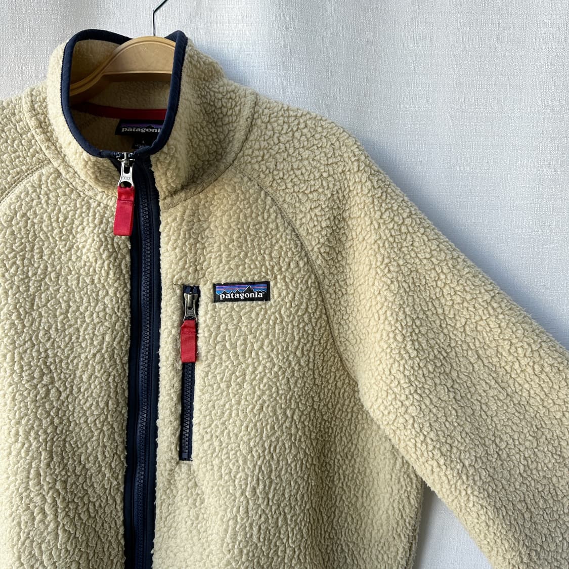 파타고니아 레트로 파일 플리스 자켓 ELKH 베이지 L 상품이미지2