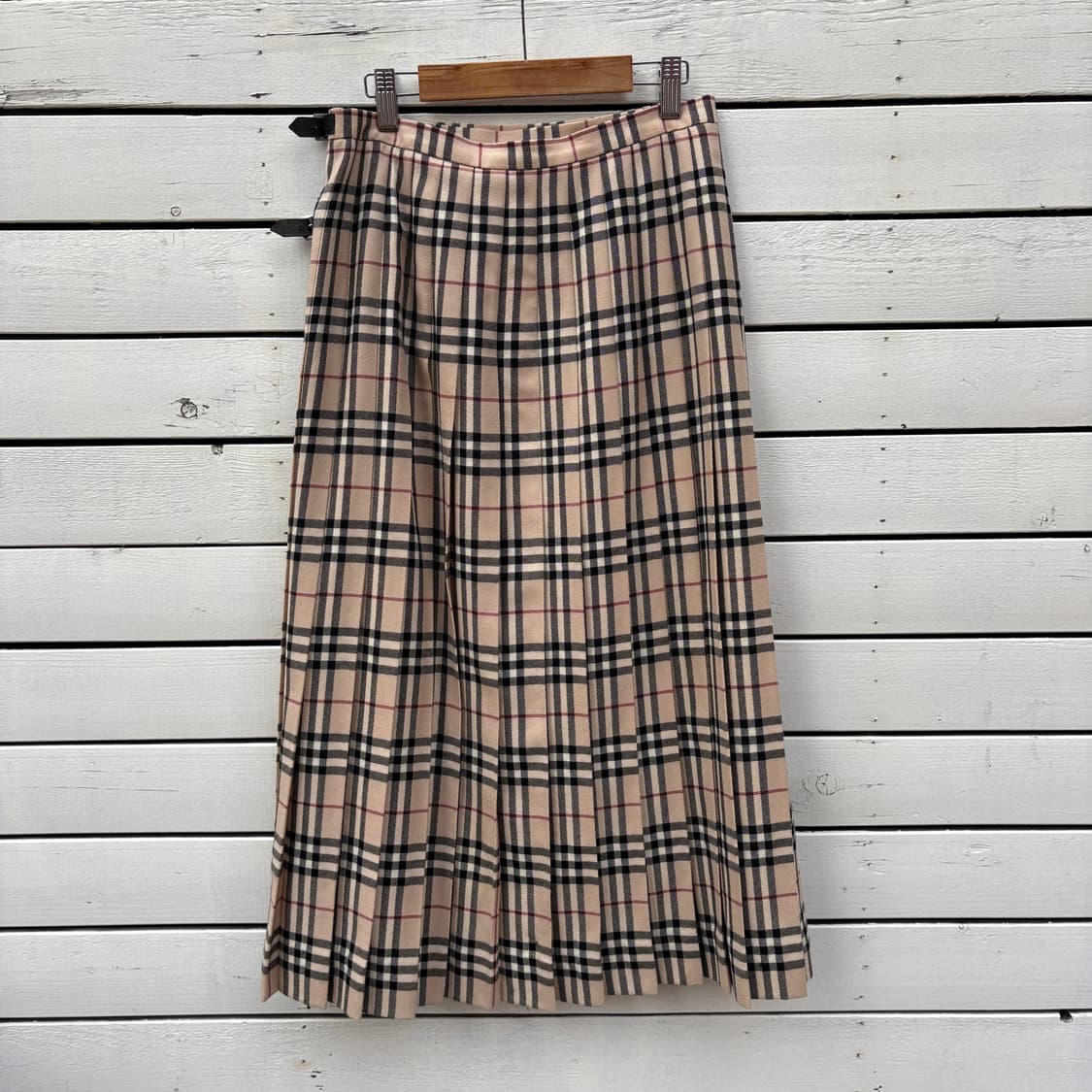 Burberry 버버리 노바체크 랩 스커트 상품이미지2