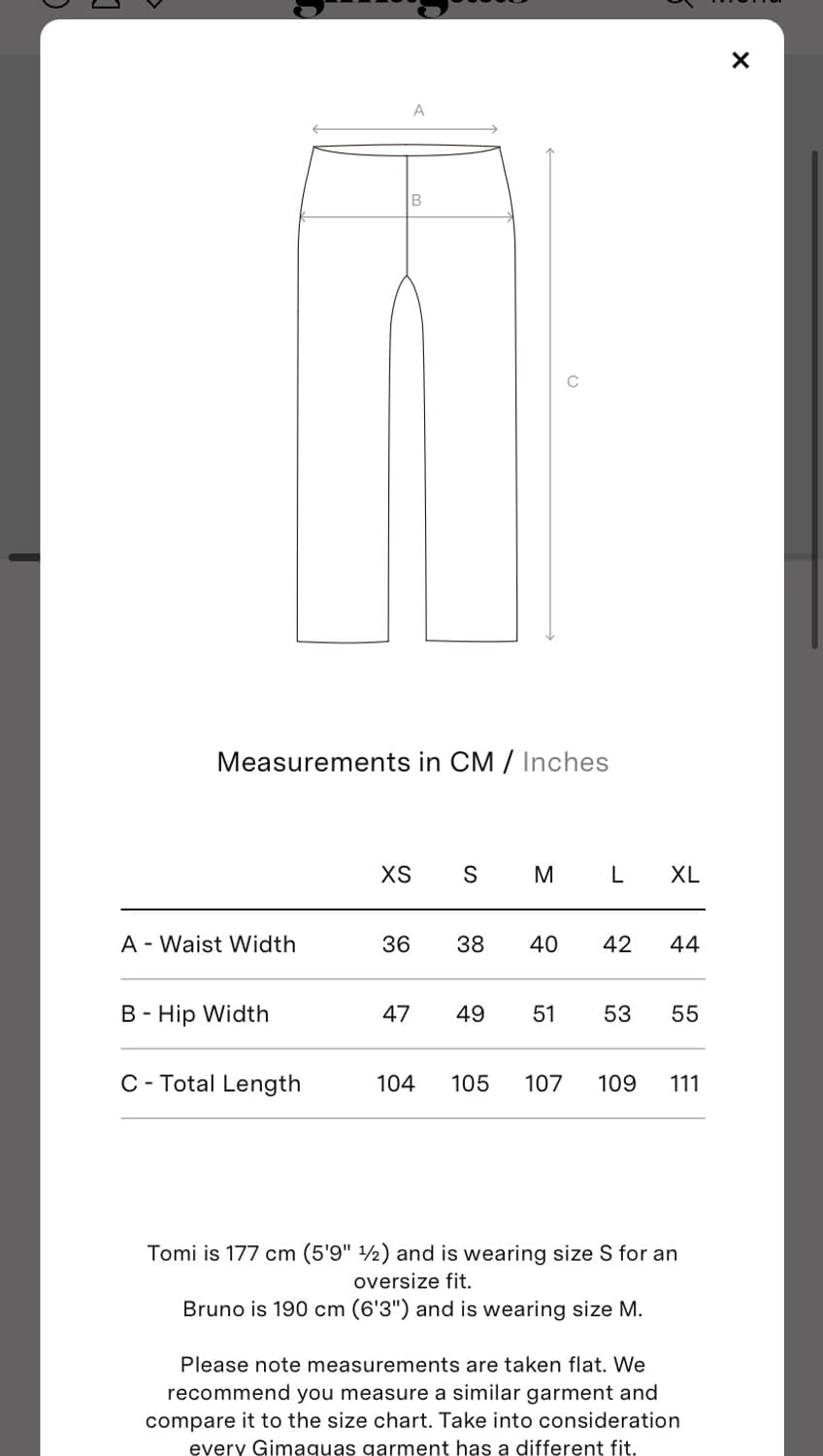 (L,XL) 기마구아스 Cedric Trousers 카고 팬츠 상품이미지7