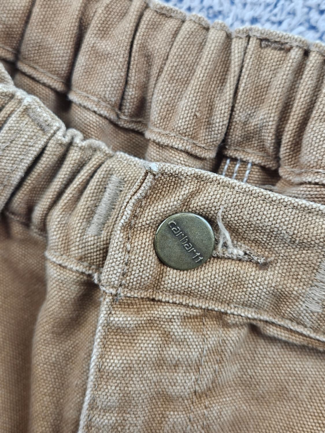 칼하트 밴딩 더블니 커스텀 워크 카펜터 반바지 (44추정) / 11491 상품이미지7