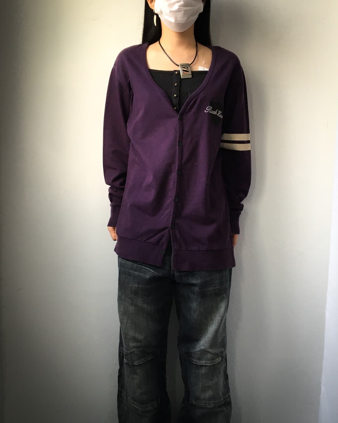Purple cardigan 상품이미지1