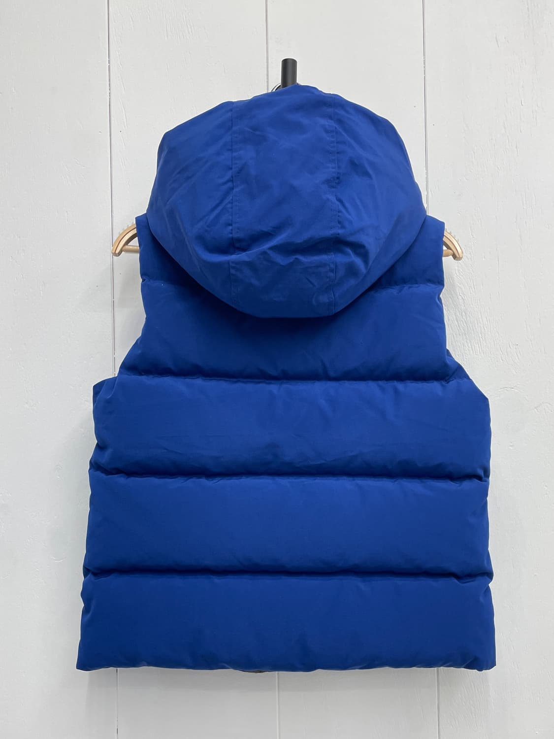 지프 스피릿(JEEP SPIRIT) 와펜 디테일 후드 패딩 베스트 상품이미지3