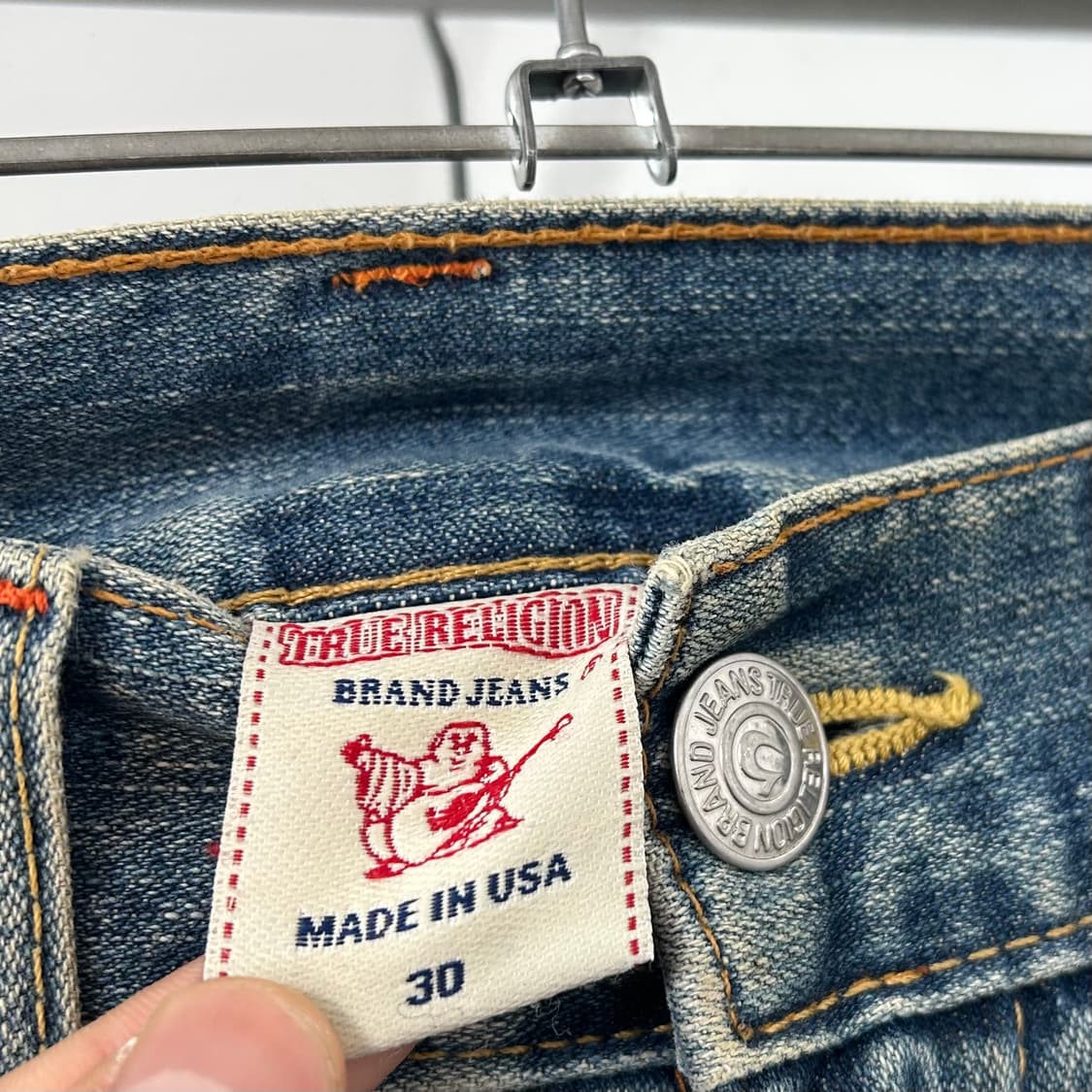 트루릴리전 월드투어 부츠컷 데님 팬츠 상품이미지8