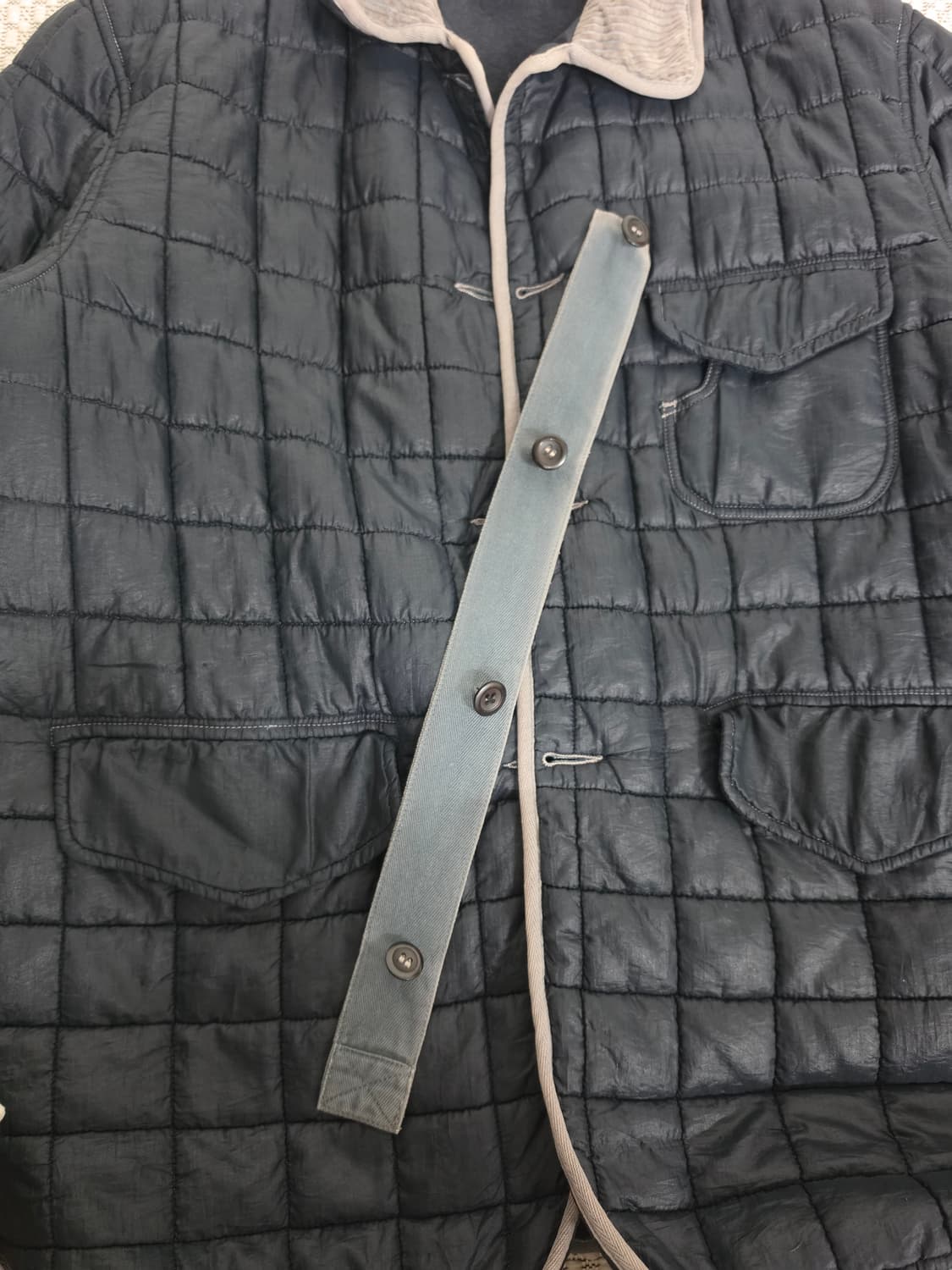 90s 씨피컴퍼니 리버서블 경량 다운 재킷 상품이미지8