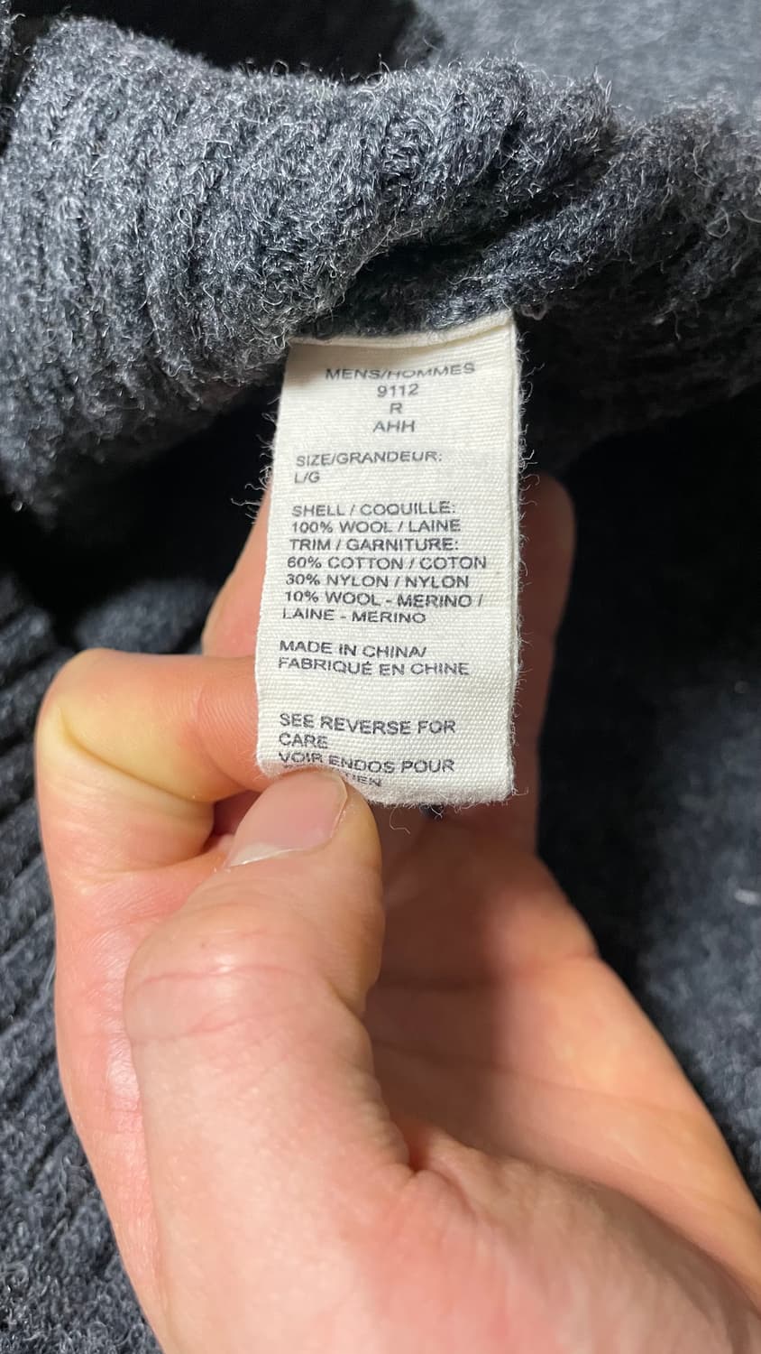 USA 00s 미국 빈티지 울리치 클래식 헤리티지 크루넥 울 니트 스웨터 상품이미지8