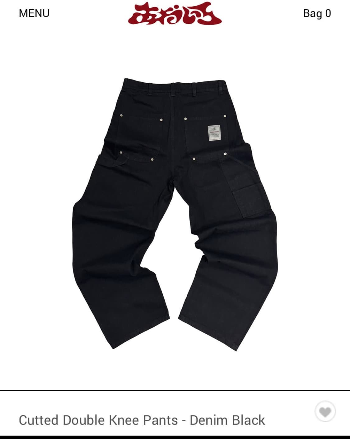 아오이로 커디드 더블니 팬츠 (2) 상품이미지1