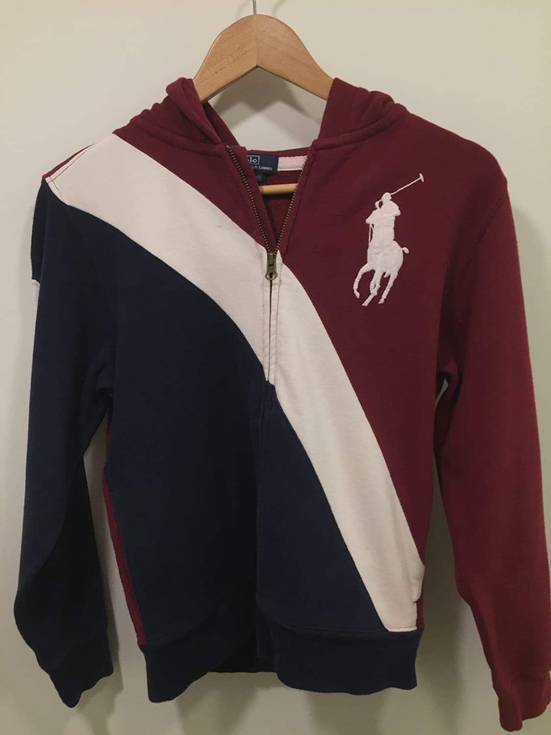 여성 폴로 빅포니 후드집업 95 상품이미지2