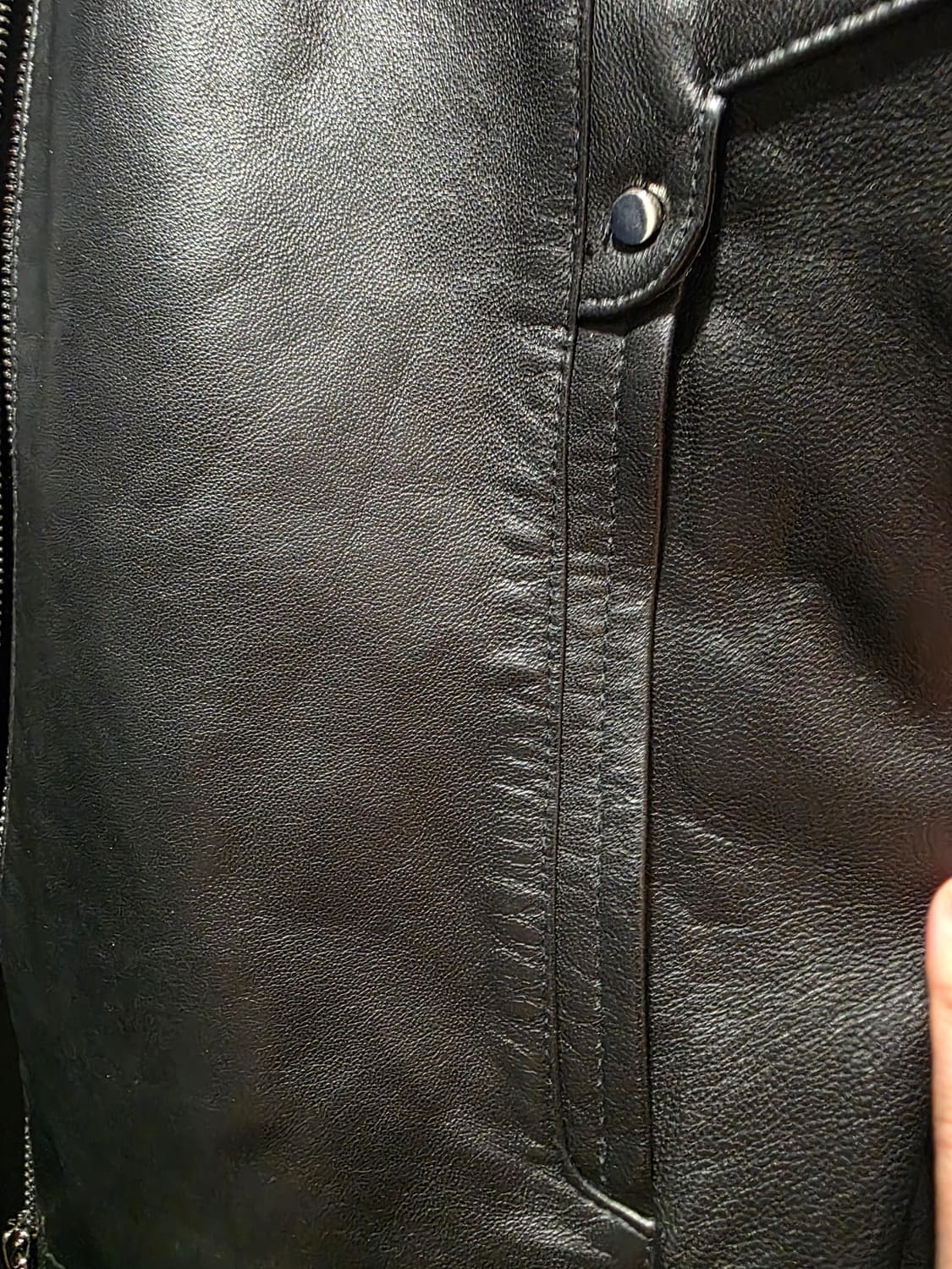 COODRONY 양가죽 자켓 블랙95 상품이미지5