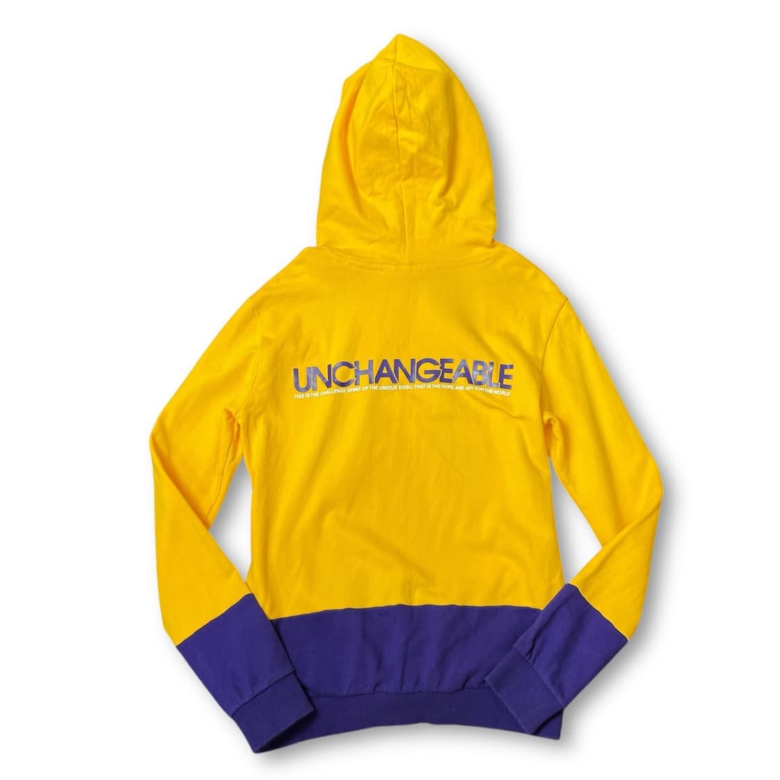 에비수 옐로우퍼플 후드티 상품이미지2