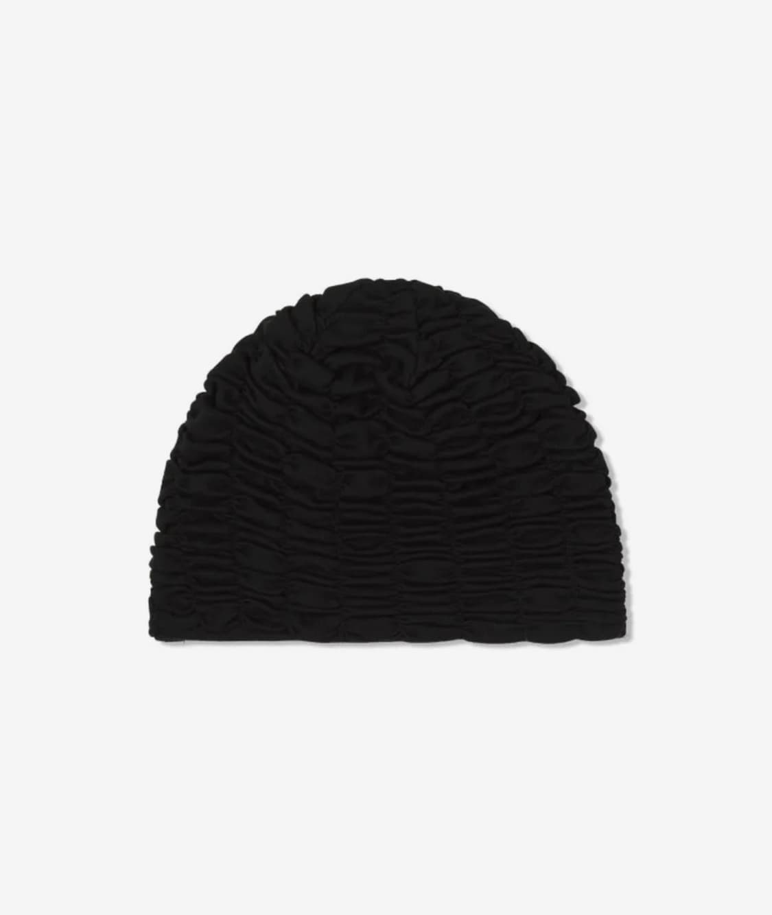 구월십일 주름 비니 블랙 상품이미지1