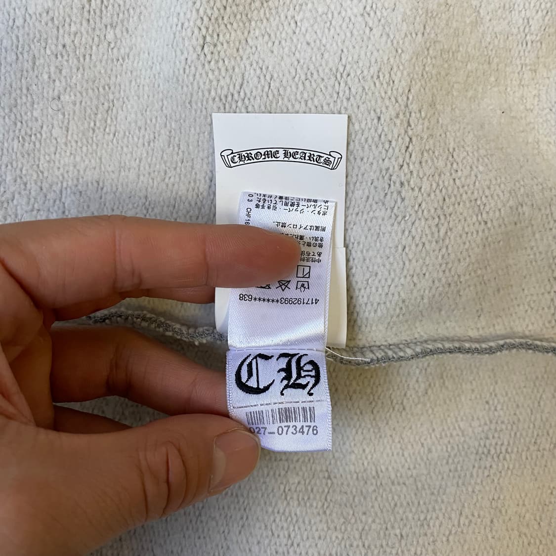 [M] 크롬하츠 페이퍼잼 크루넥 맨투맨 상품이미지10