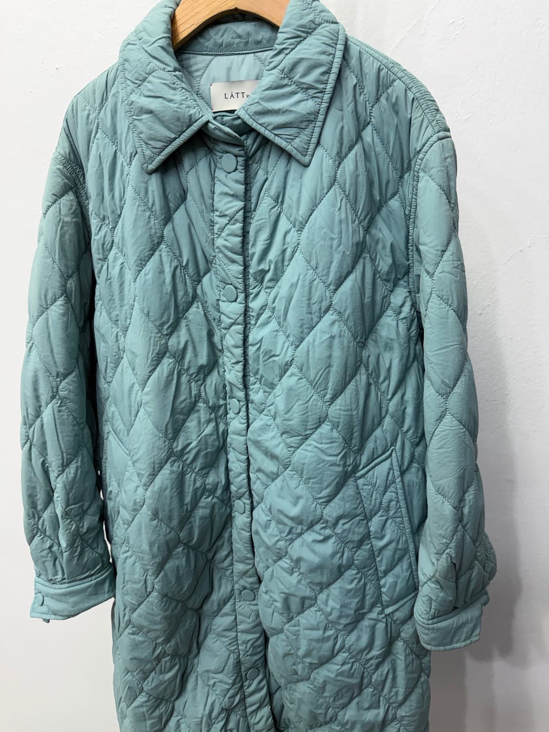 정품) 레트바이티 한섬 루즈핏 퀼팅 자켓 82 상품이미지3