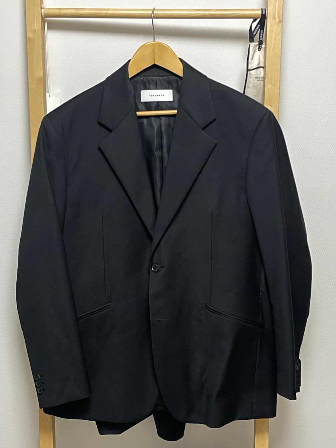 토니웩 블랙 울 블레이저 상품이미지1