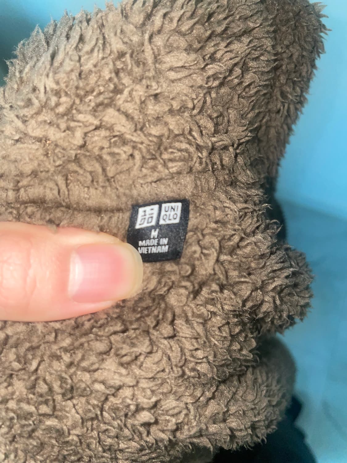 유니클로 보아털 후드집업  상품이미지3