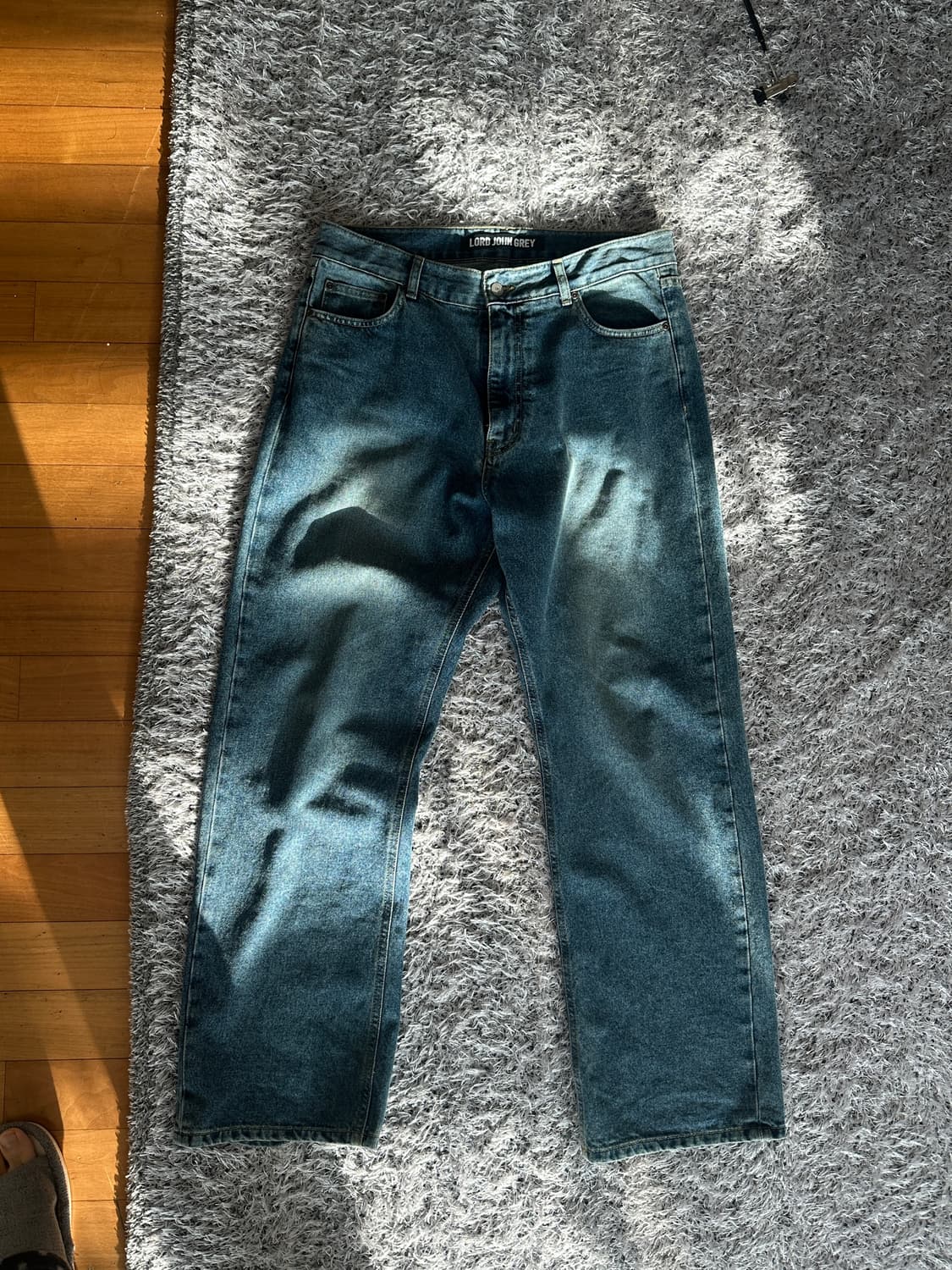 로드존 그레이 데님팬츠 L 상품이미지2