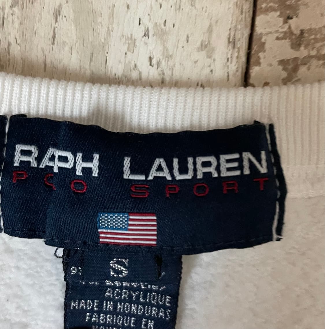 폴로 랄프로렌 화이트 스웻셔츠 상품이미지5