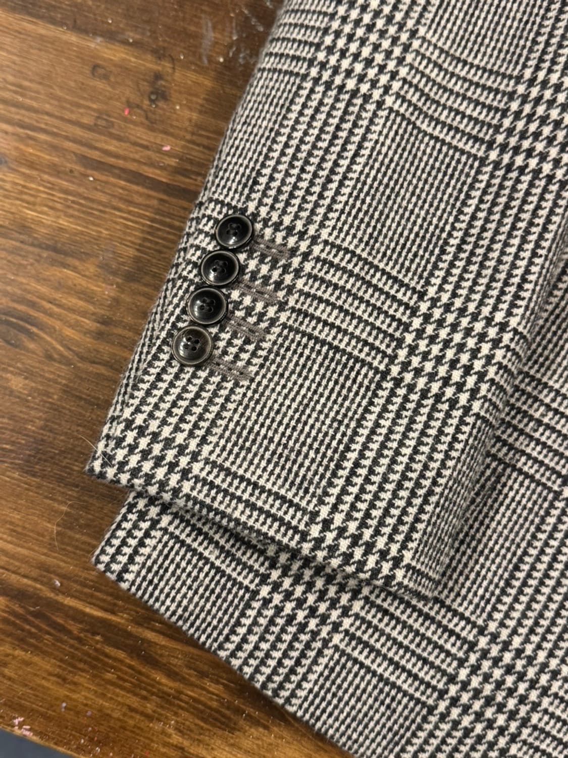 블랙브라운 트위드 자켓 100 상품이미지8