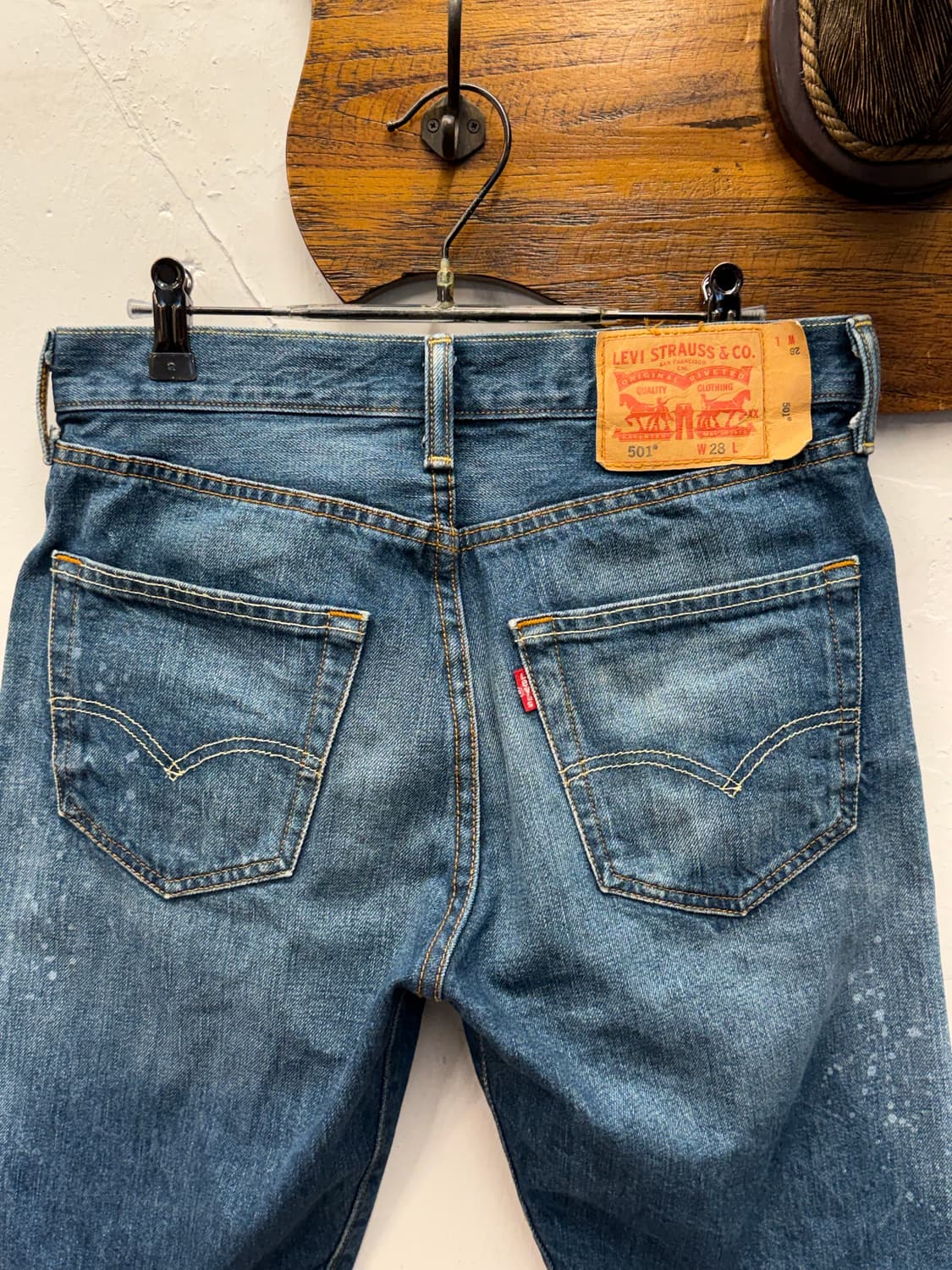 Levi's 501 Denim Shorts 상품이미지2
