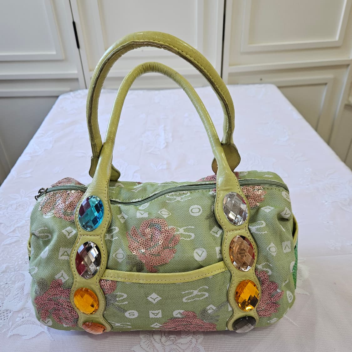 SAVOY(사보이) 스팽글 보스턴 토트백 상품이미지1