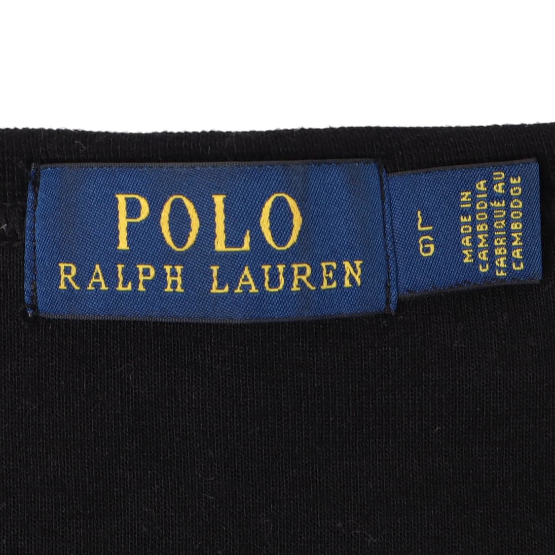 폴로 랄프로렌 블랙 폴리 코튼 맨투맨 상품이미지8