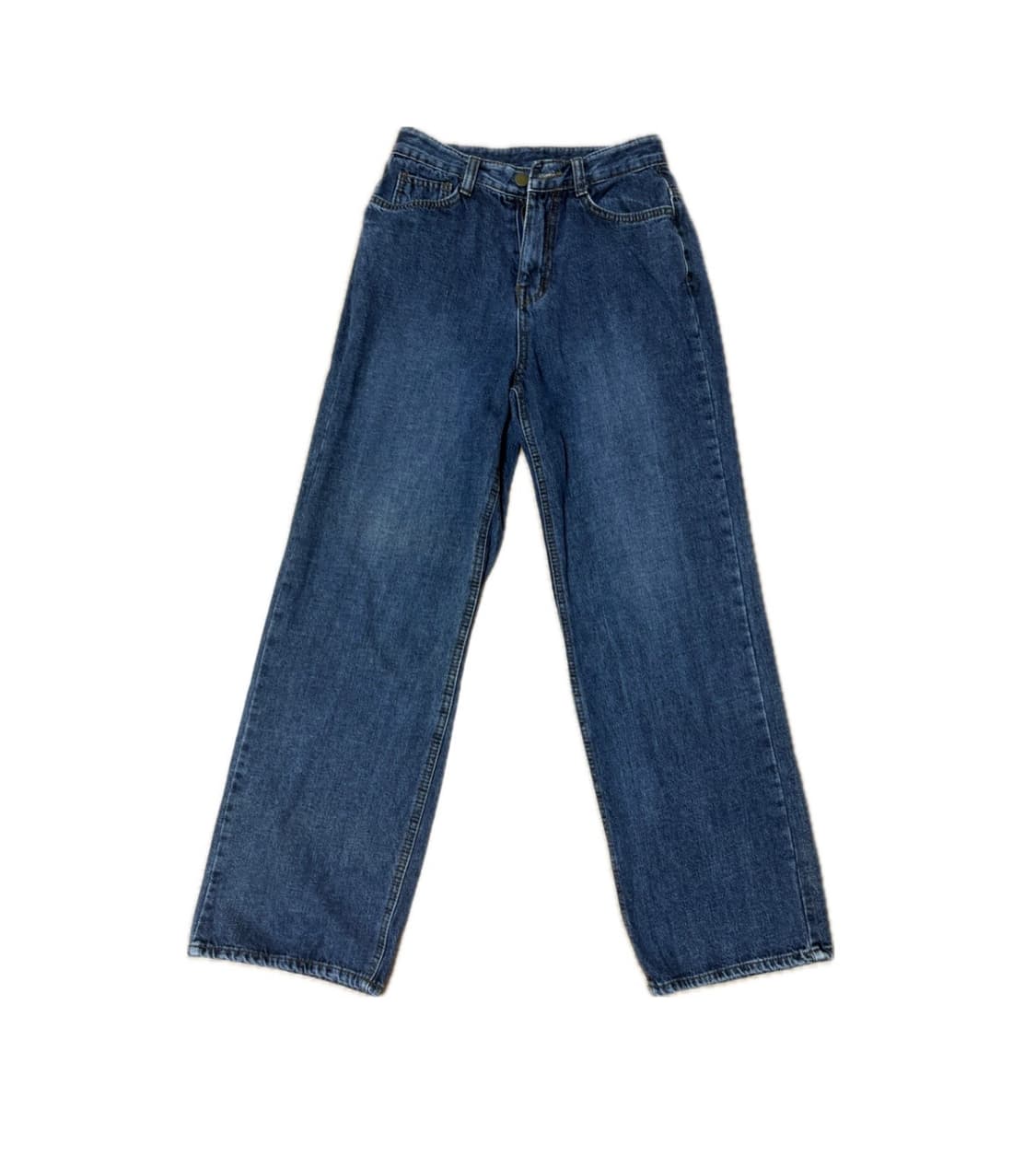 빈티지 와이드 일자 데님 청바지 상품이미지1