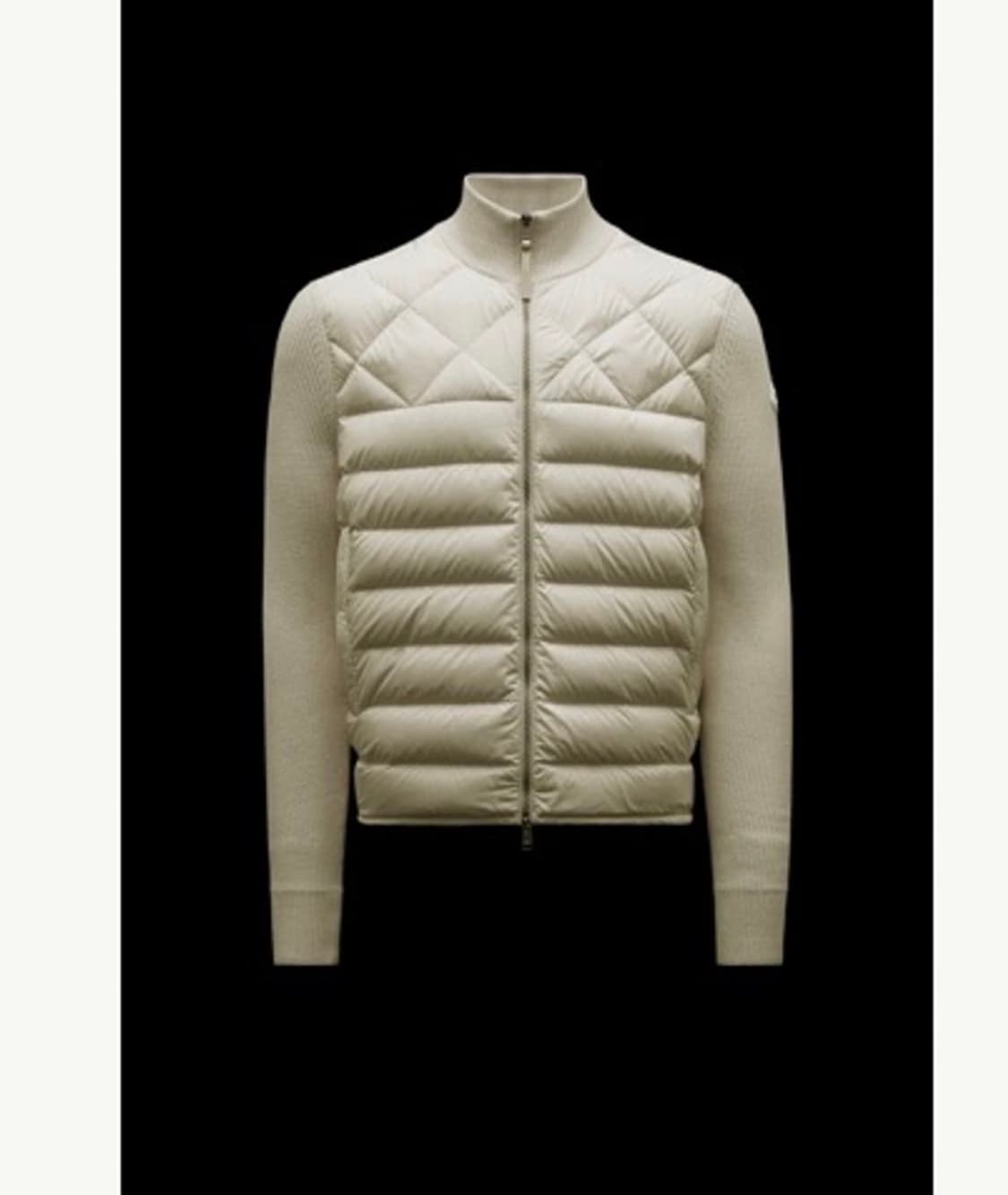 몽클레르 니트패딩 베이지 L사이즈 상품이미지1